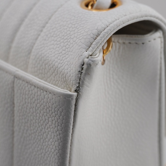 Vintage Chanel Mini Caviar Classic Flap Bag - Picture 5 of 16